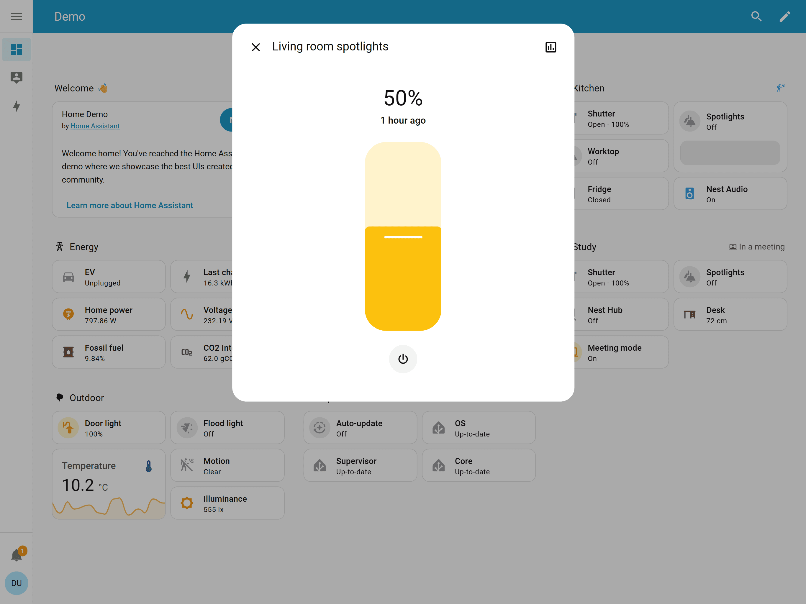 Home Assistant screenshot 2